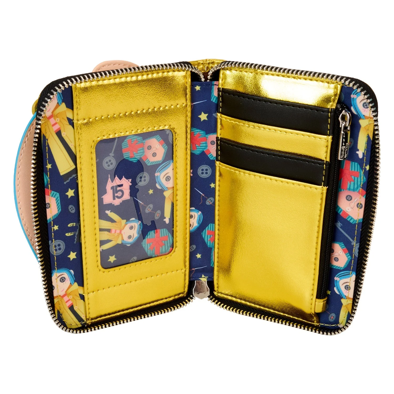 Loungefly x Laika Coraline Doll Cosplay Zip Around Wallet - Image 4