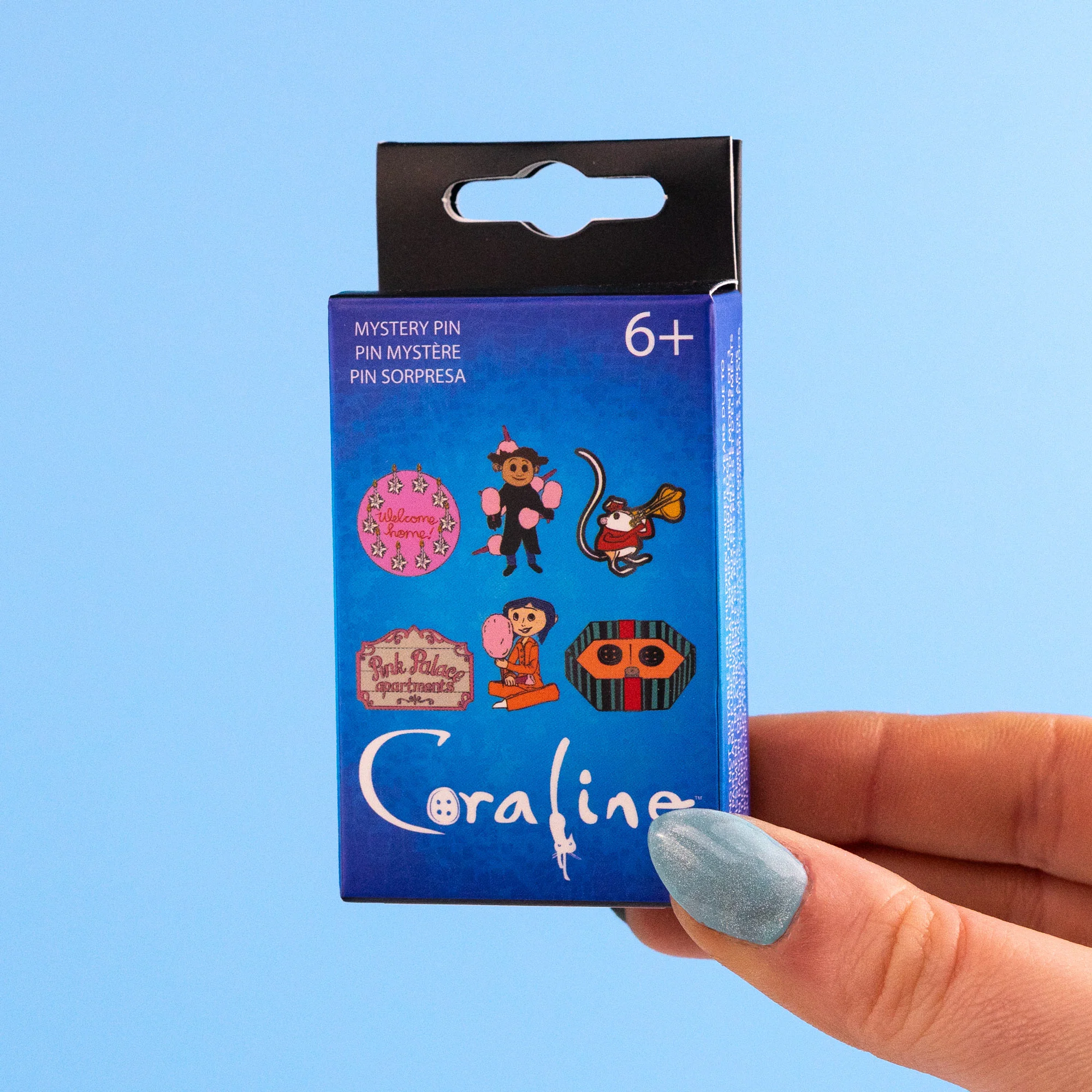 Loungefly x Laika Coraline Pink Palace Blind Box Mystery Pin - Image 2