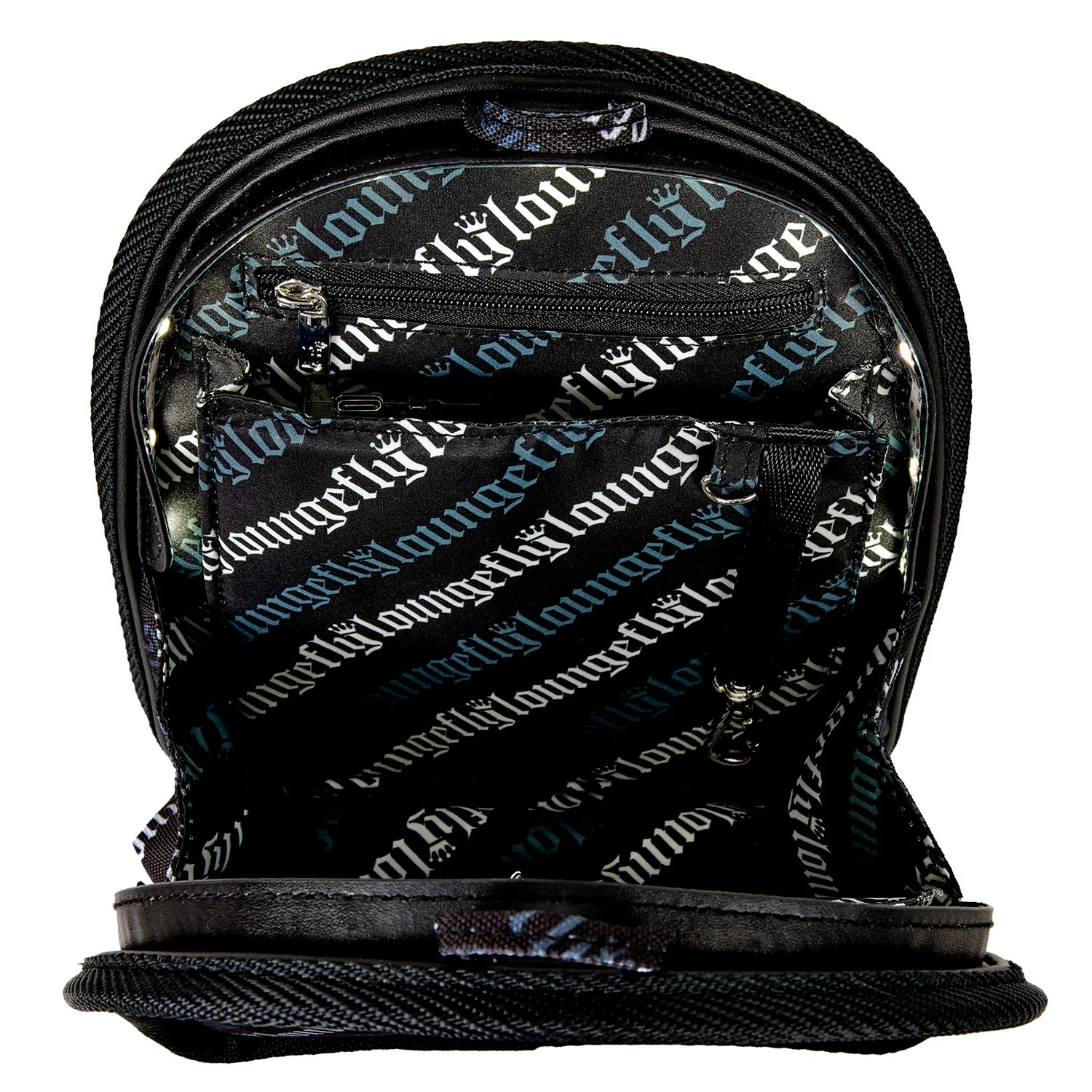 Loungefly x Light-Up Mini Backpack Insert Organizer - Image 4