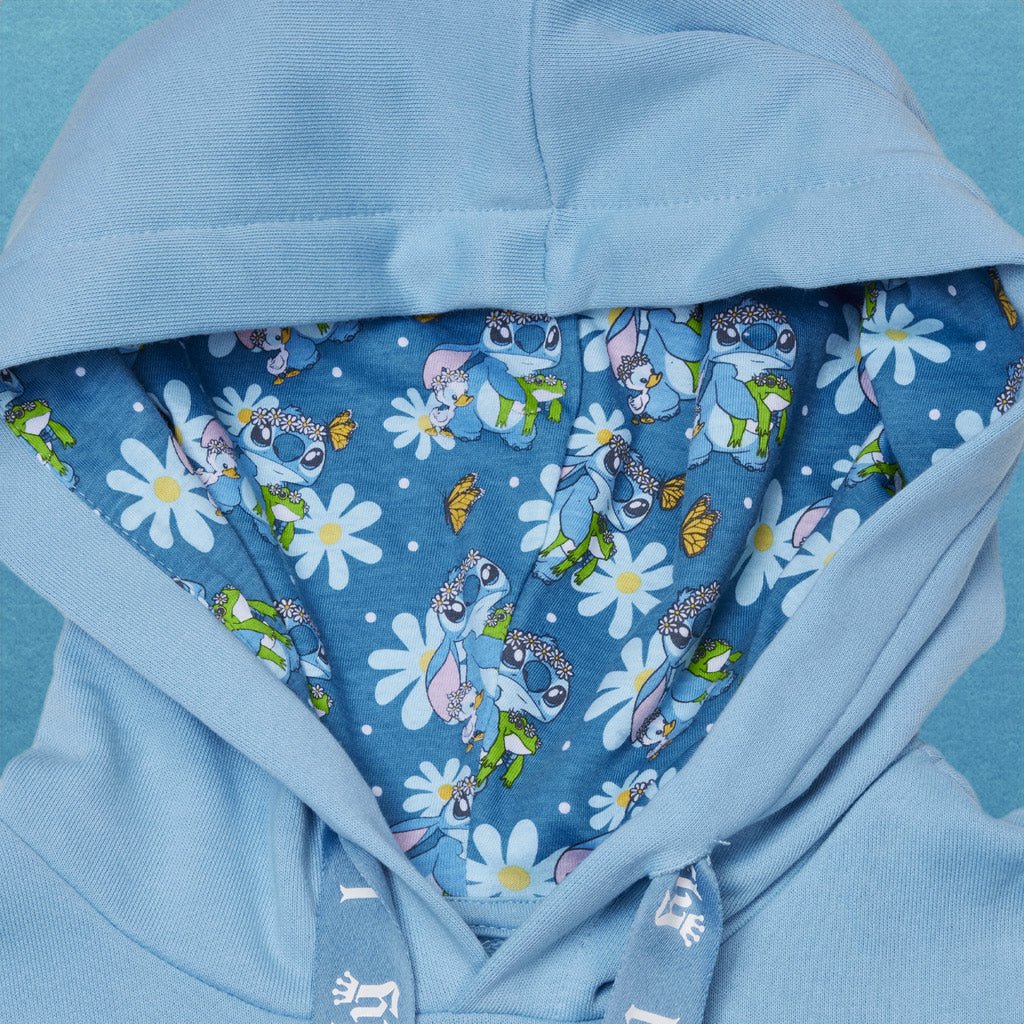 Loungefly x Disney Lilo and Stitch Springtime Stitch Unisex Hoodie - Image 4