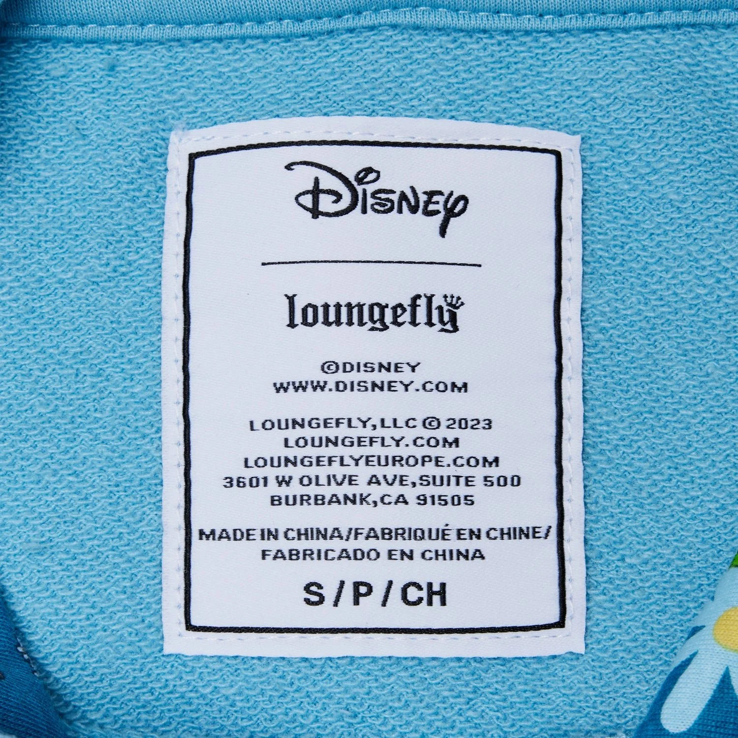 Loungefly x Disney Lilo and Stitch Springtime Stitch Unisex Hoodie - Image 5