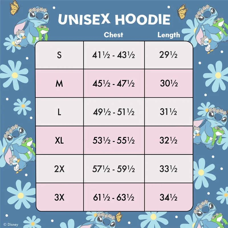 Loungefly x Disney Lilo and Stitch Springtime Stitch Unisex Hoodie - Image 8