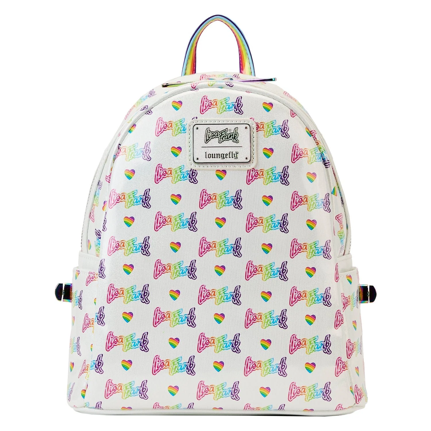 Loungefly x Lisa Frank Rainbow Heart Mini Backpack - Image 2