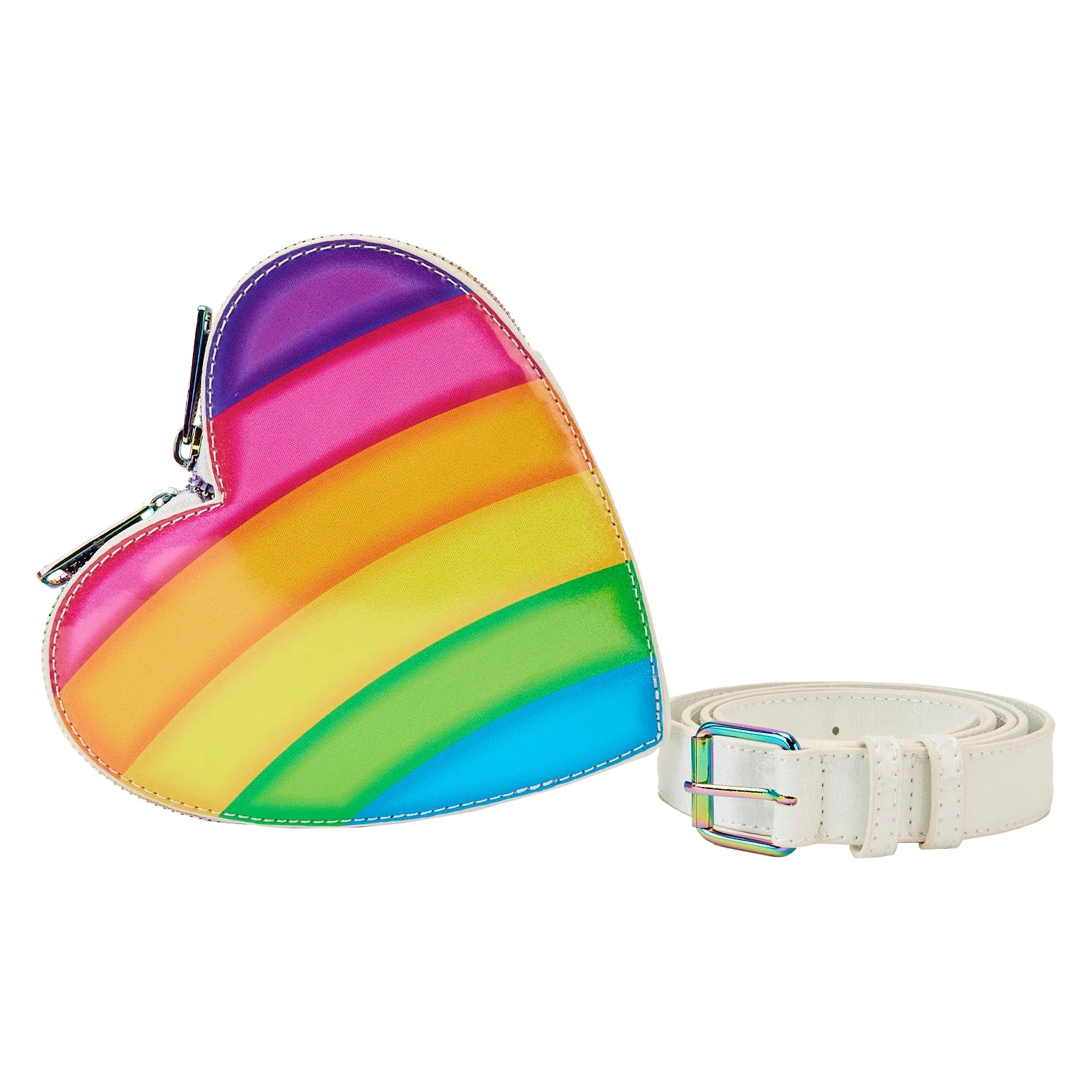 Loungefly x Lisa Frank Rainbow Heart Mini Backpack - Image 7