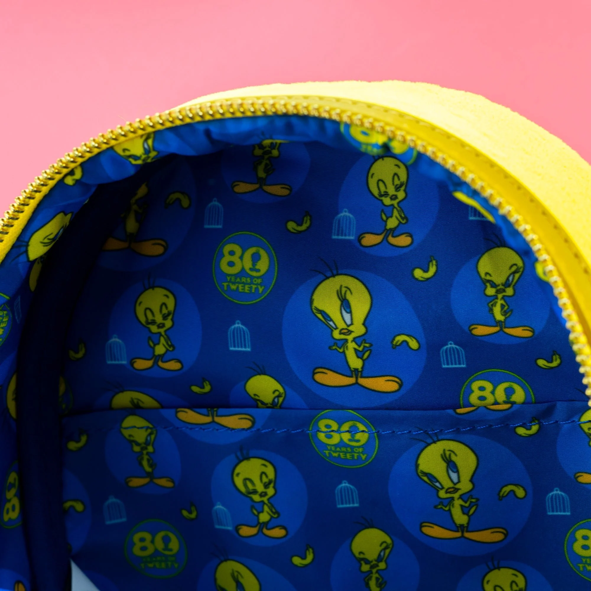 Loungefly x Looney Tunes Tweety Bird Plush Mini Backpack - Image 6