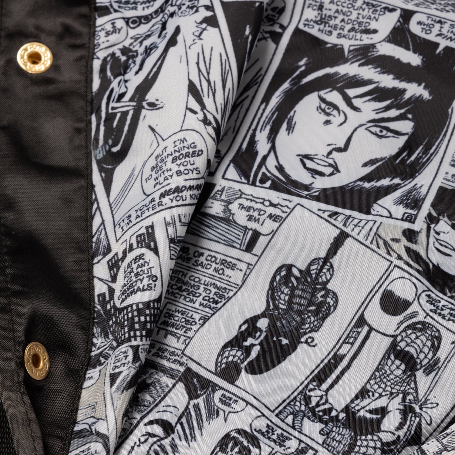 Loungefly x Marvel 85th Anniversary Satin Bomber Jacket - Image 6