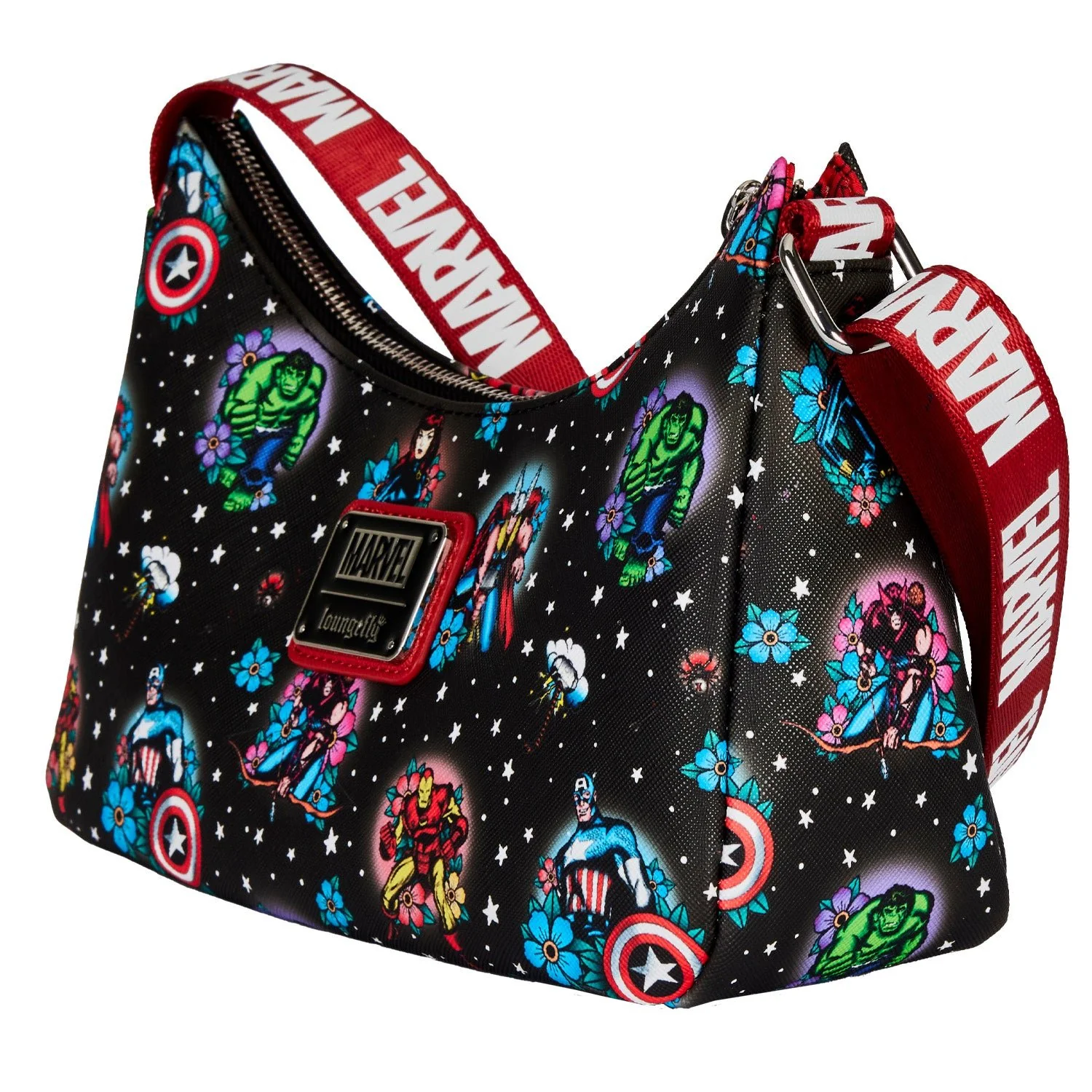 Loungefly x Marvel Avengers Tattoo Shoulder Bag - Image 3