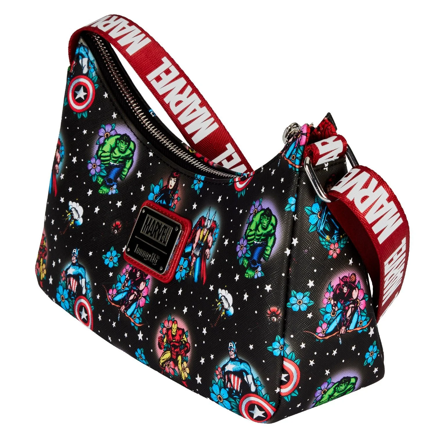 Loungefly x Marvel Avengers Tattoo Shoulder Bag - Image 4