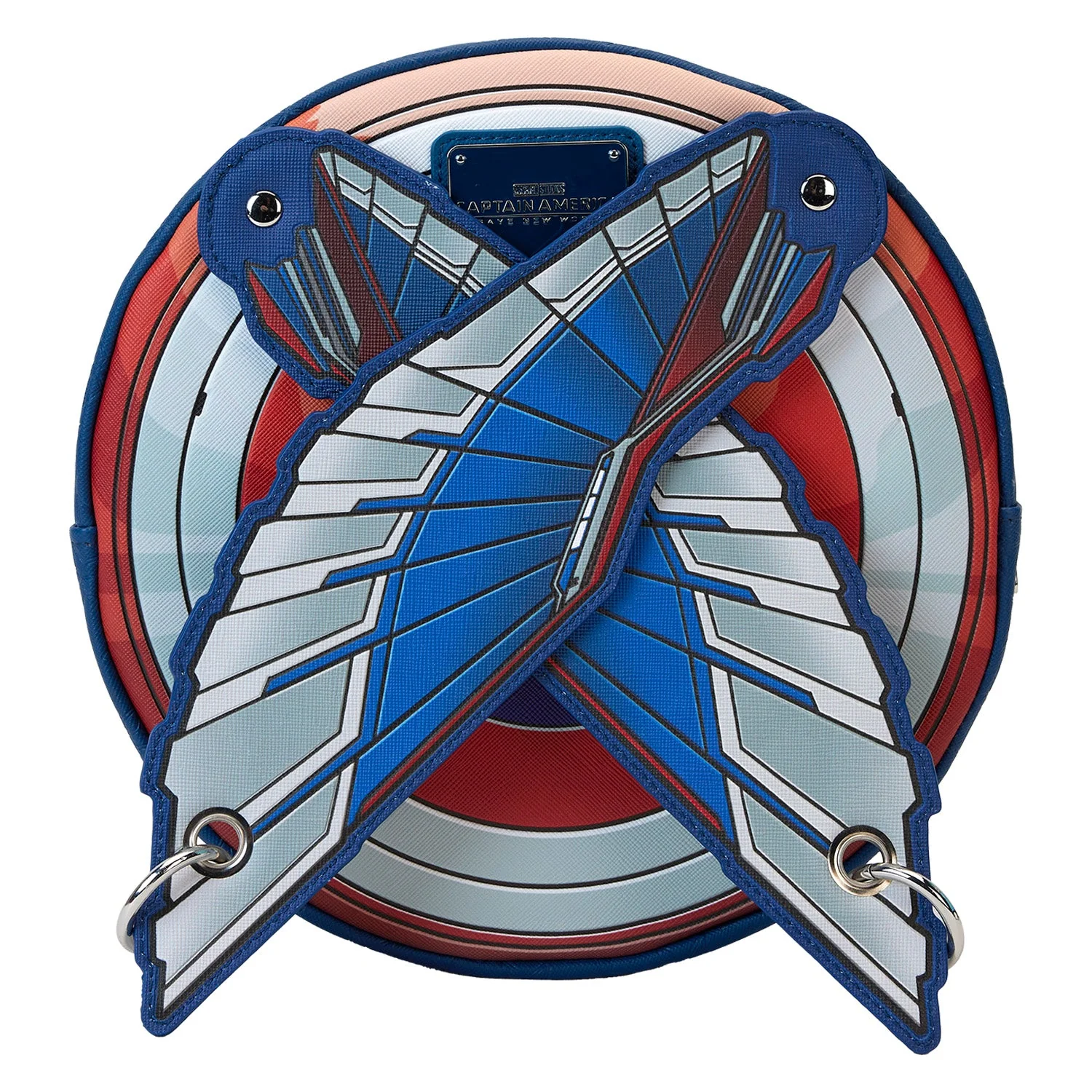 Loungefly x Marvel Captain America Brave New World Wings Crossbody Bag - Image 7