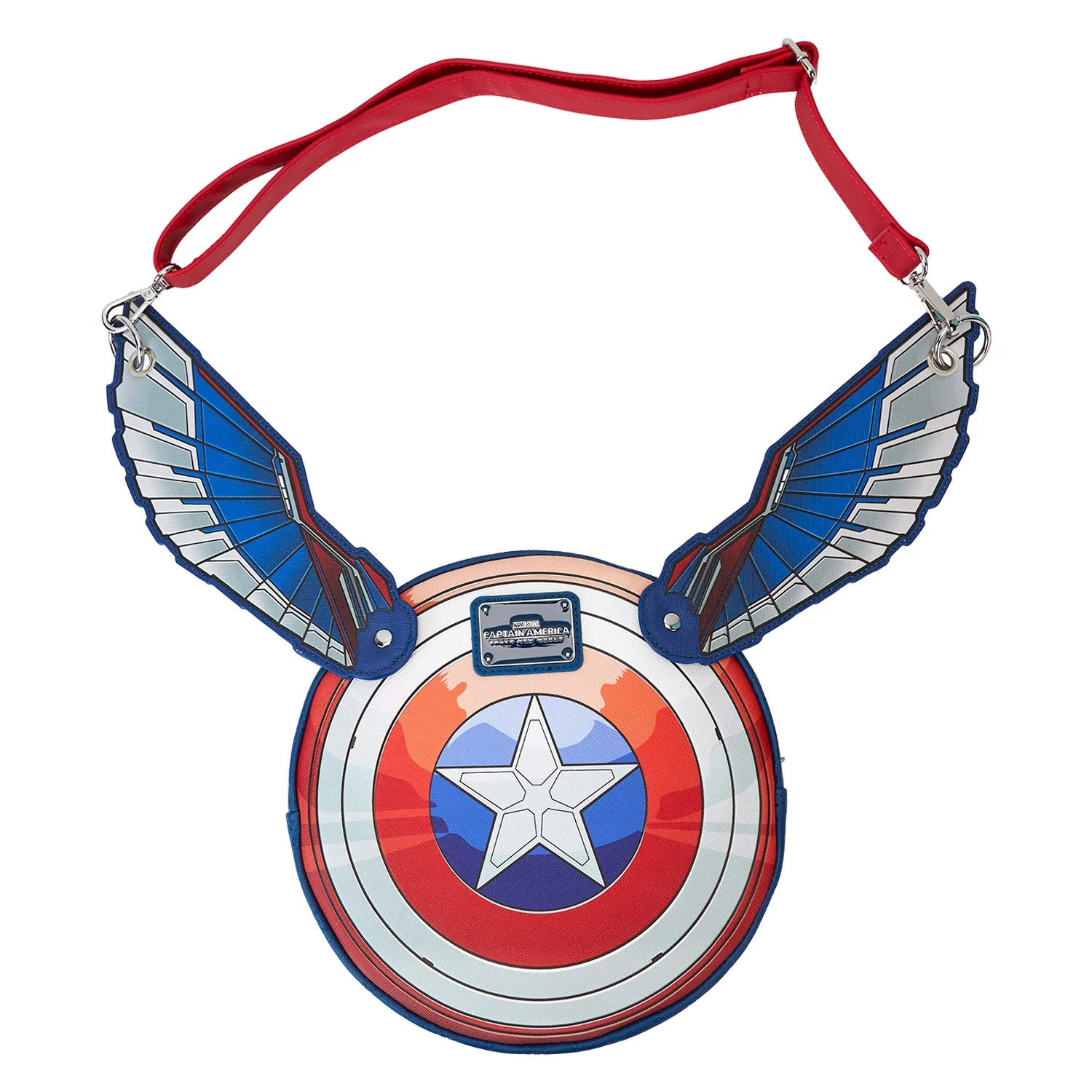 Loungefly x Marvel Captain America Brave New World Wings Crossbody Bag - Image 8