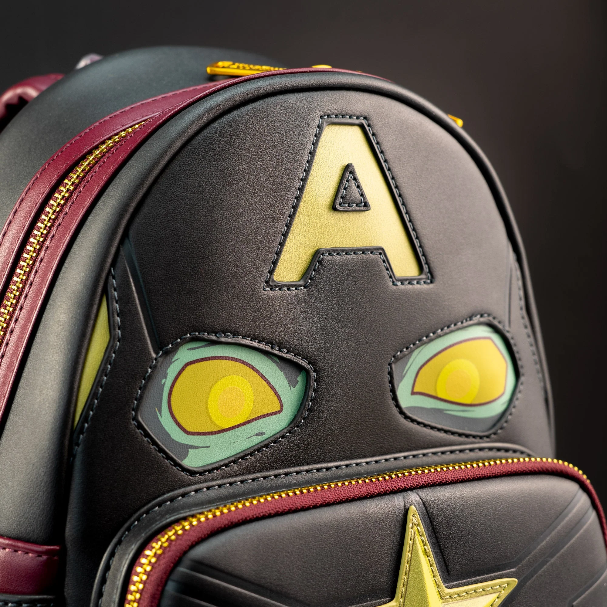 Loungefly x Marvel 'What If?' Captain America Zombie Cosplay Mini Backpack - Image 5