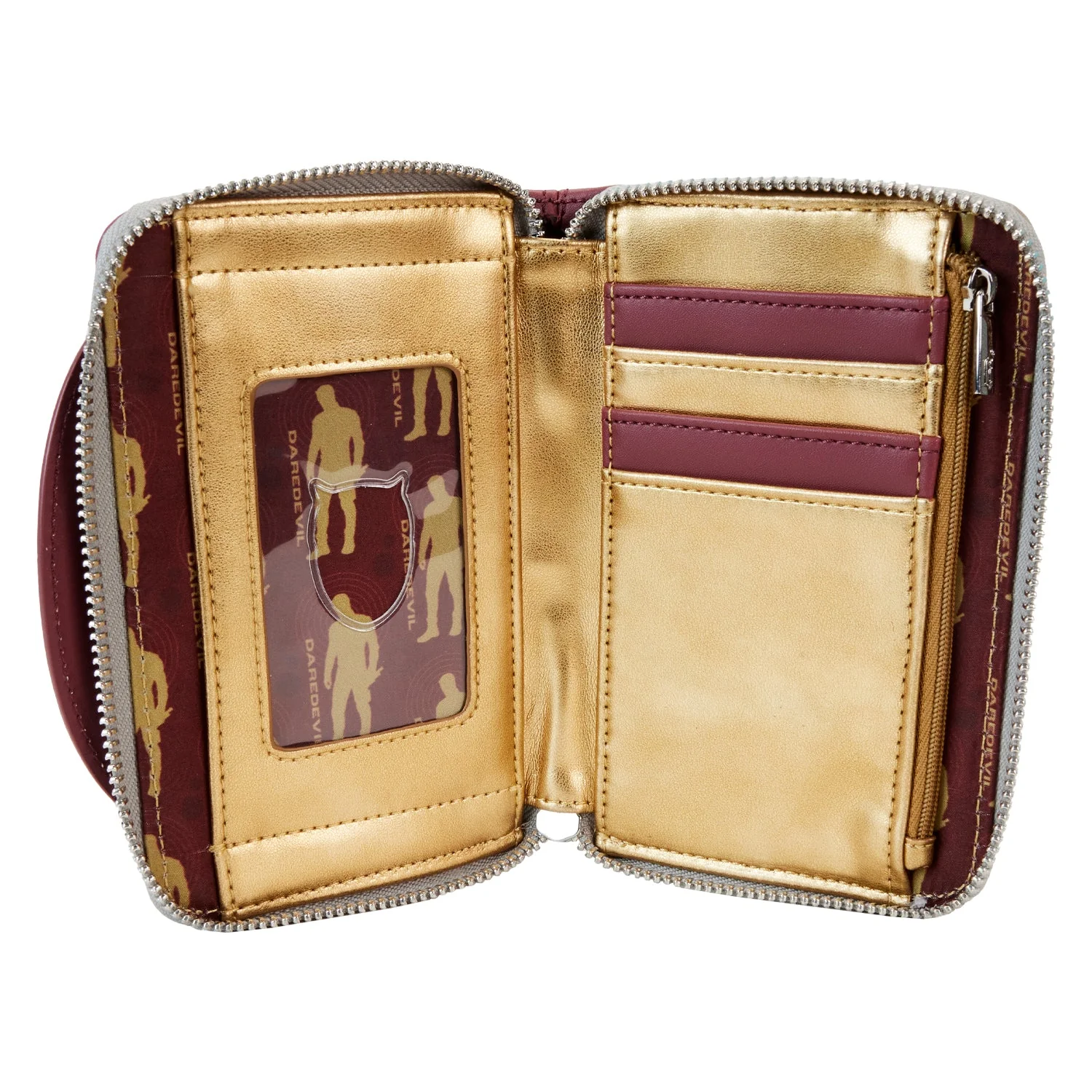 Loungefly x Marvel Daredevil Cosplay Zip Around Wallet - Image 4