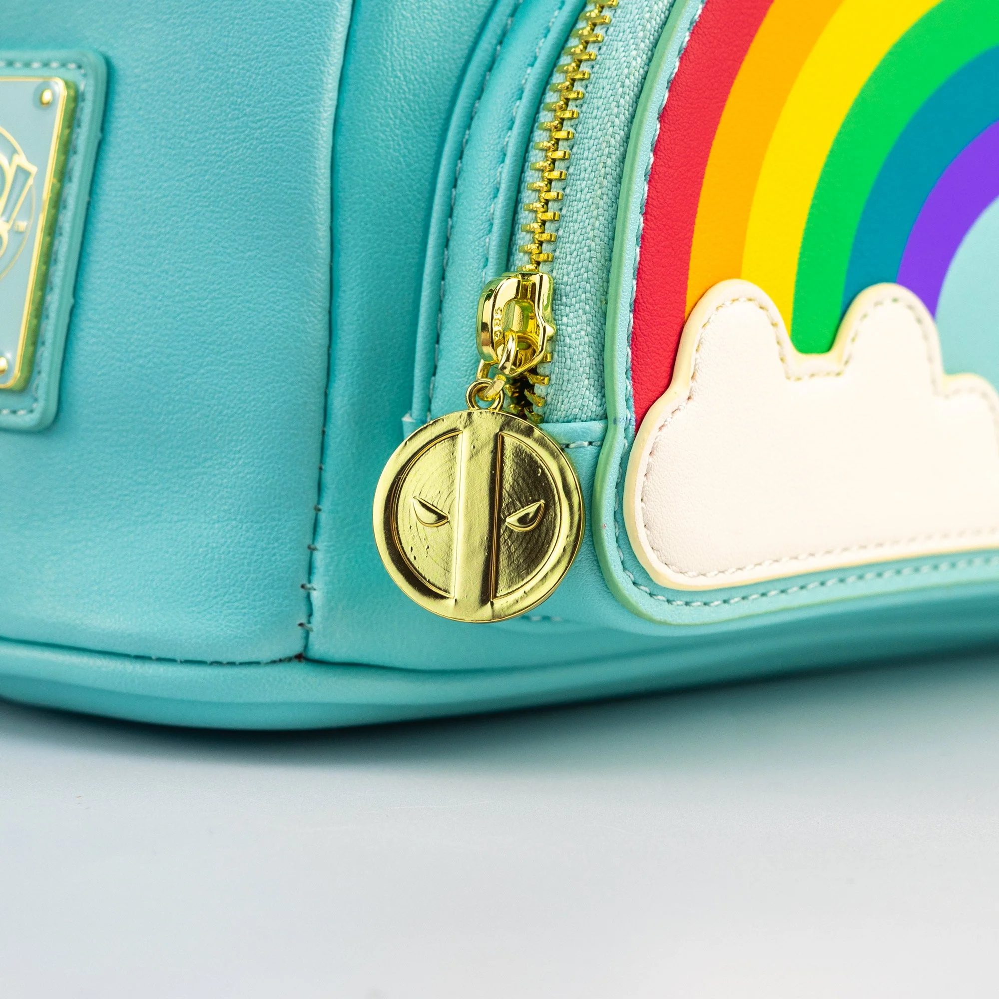 Loungefly x Marvel Deadpool 30th Anniversary Unicorn Rainbow Mini Backpack - Image 3