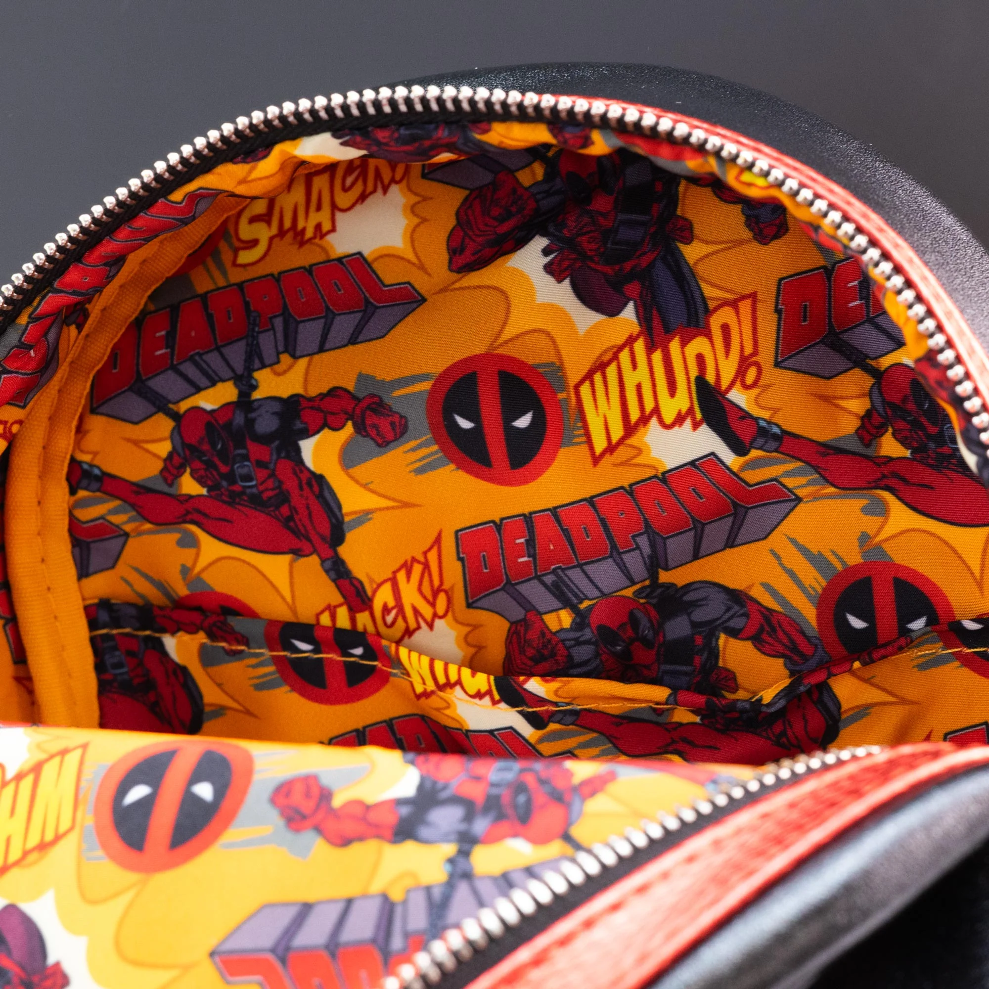 Loungefly x Marvel Deadpool Metallic Collection Cosplay Mini Backpack - Image 6