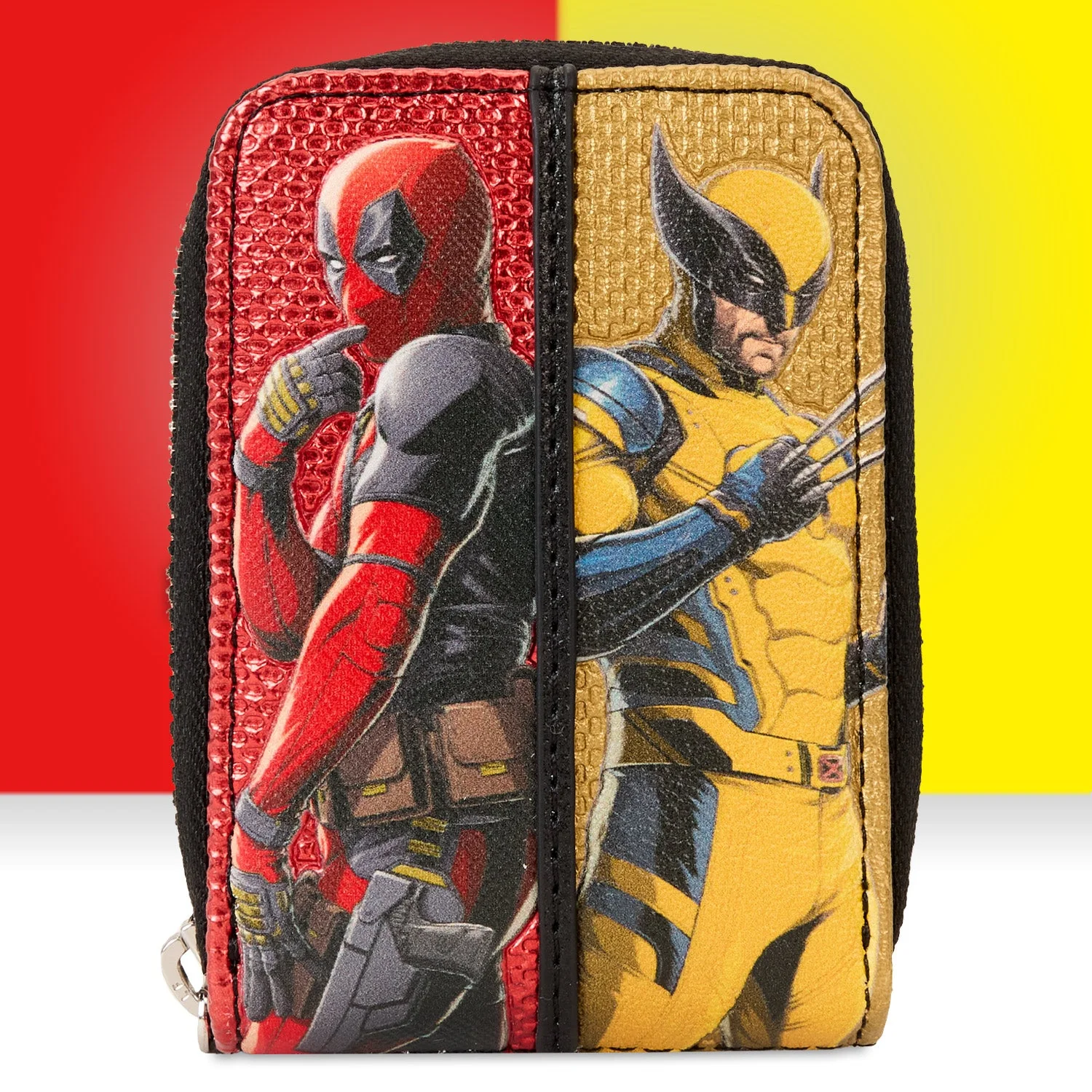 Loungefly x Marvel Deadpool & Wolverine Accordion Wallet