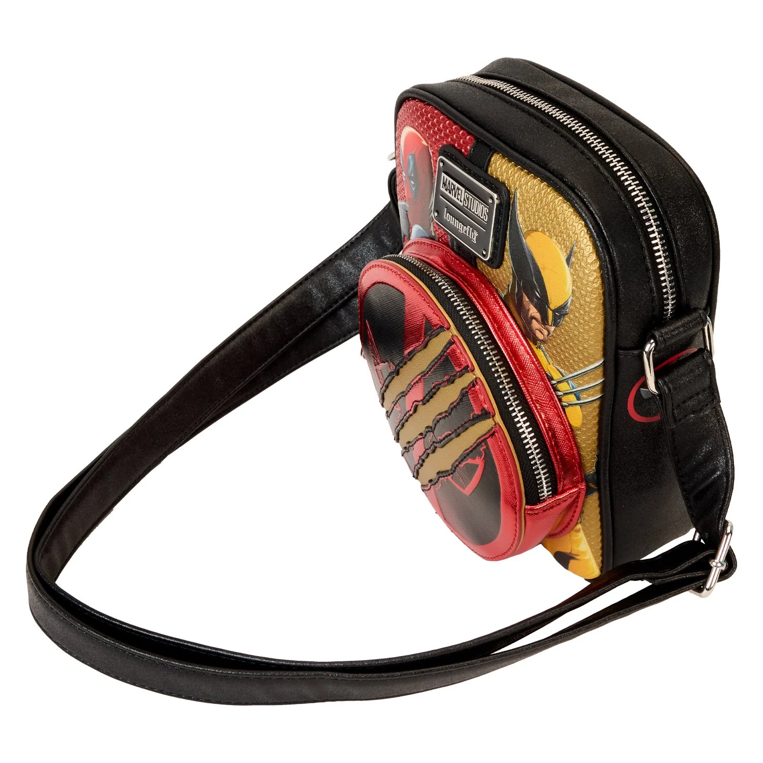 Loungefly x Marvel Deadpool & Wolverine Crossbody Bag - Image 3