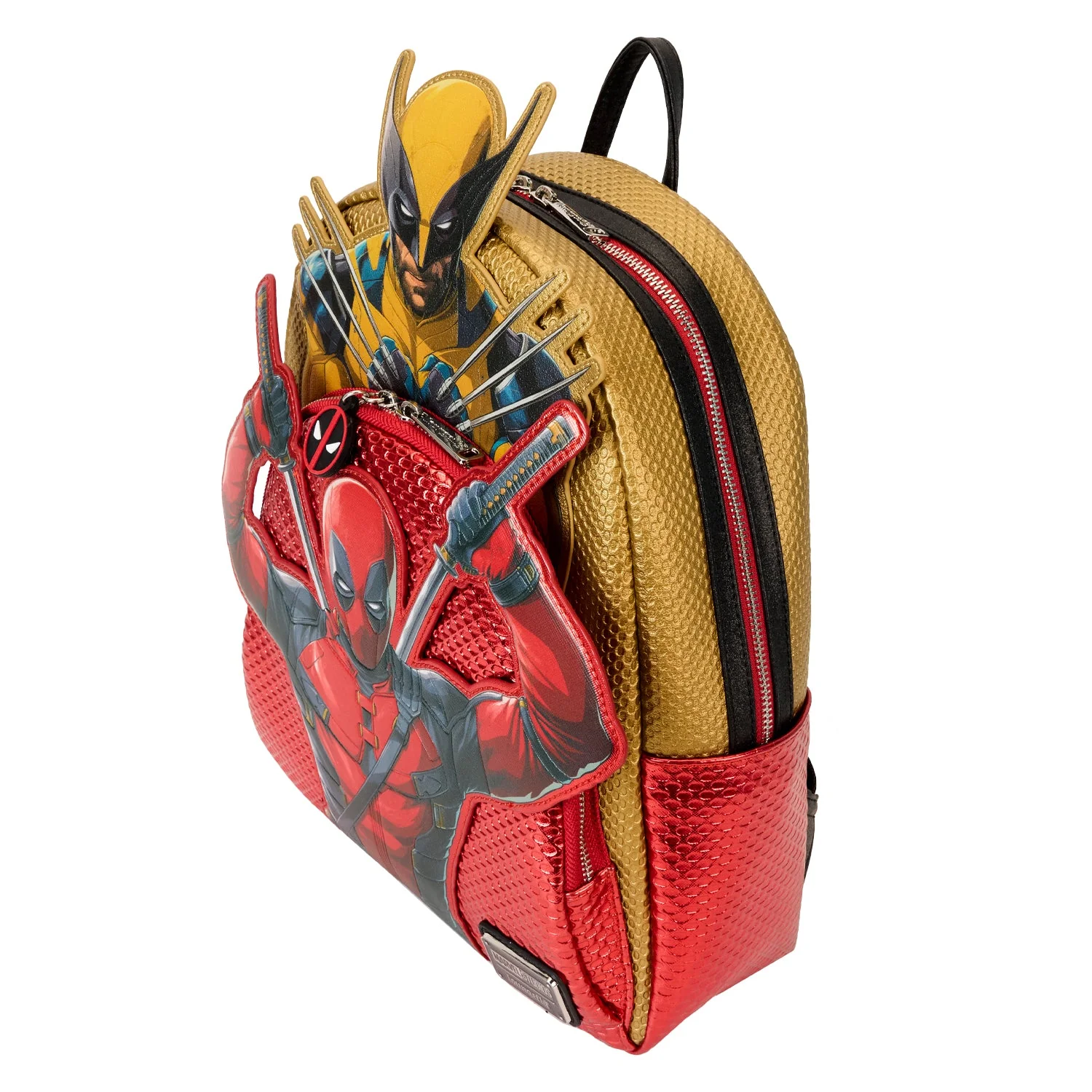 Loungefly x Marvel Deadpool & Wolverine Mini Backpack - Image 5