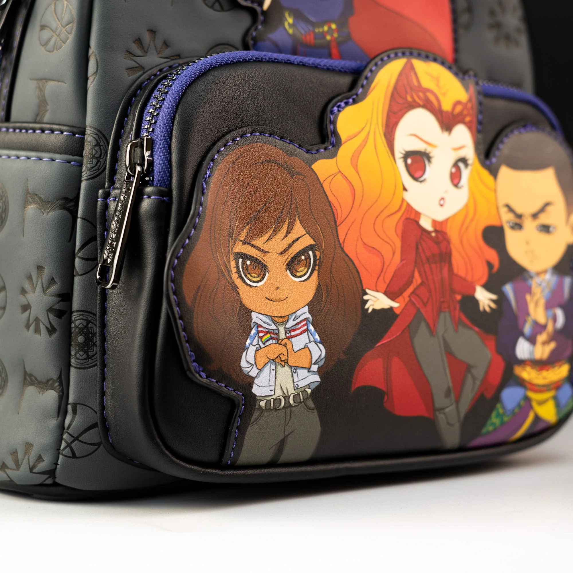 Loungefly x Marvel Doctor Strange Multiverse of Madness Character Line-Up Mini Backpack - Image 4