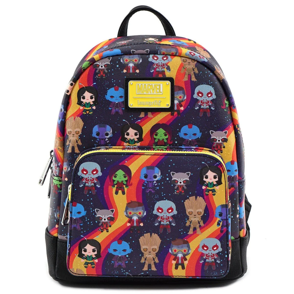 Loungefly X Marvel Guardians of the Galaxy Chibi Line-up Mini Backpack - Image 2