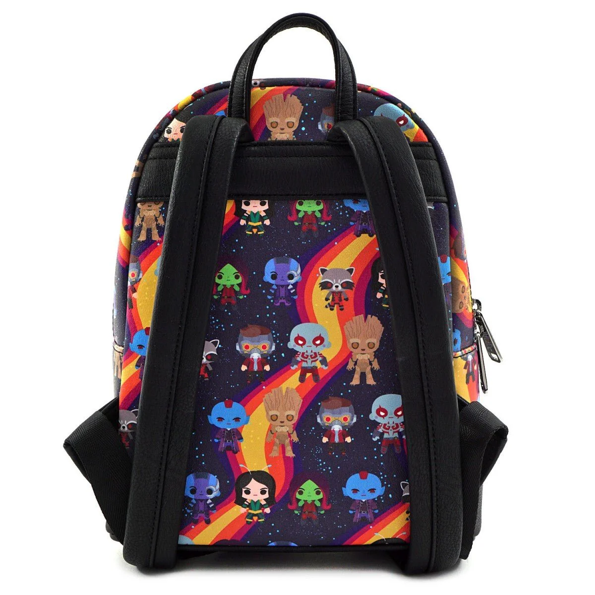 Loungefly X Marvel Guardians of the Galaxy Chibi Line-up Mini Backpack - Image 3
