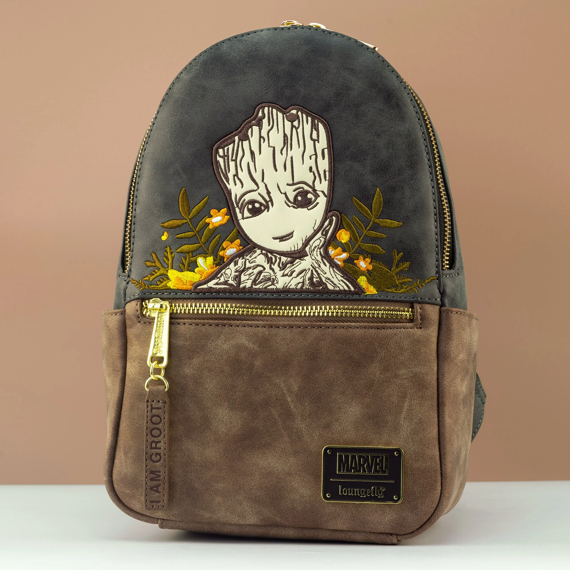 Loungefly x Marvel Guardians of the Galaxy Groot Floral Mini Backpack
