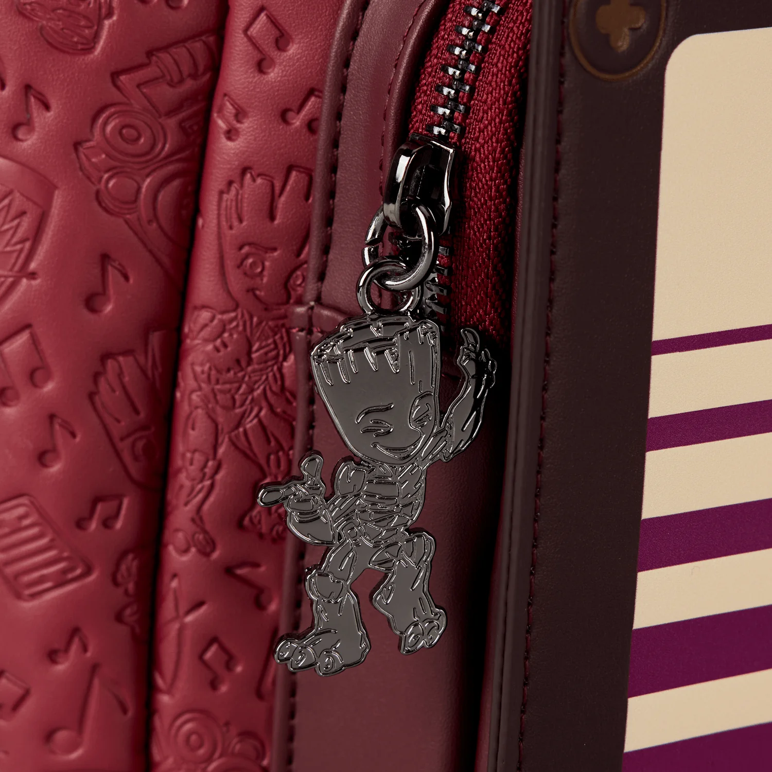 Loungefly x Marvel Guardians of the Galaxy Groot Cassette Tape Full-Size Backpack - Image 3