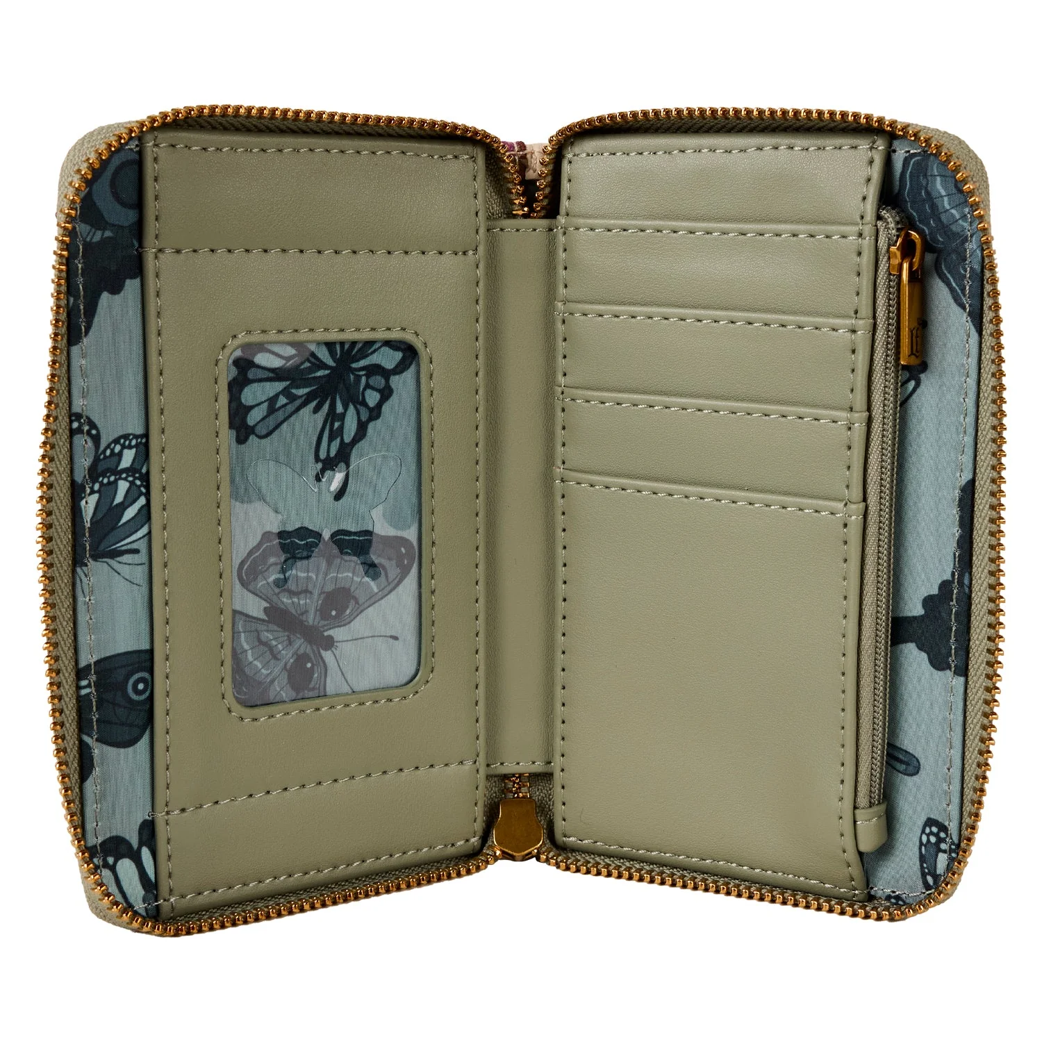 Loungefly x Marvel Guardians of the Galaxy Groot Floral Zip Around Wallet - Image 4