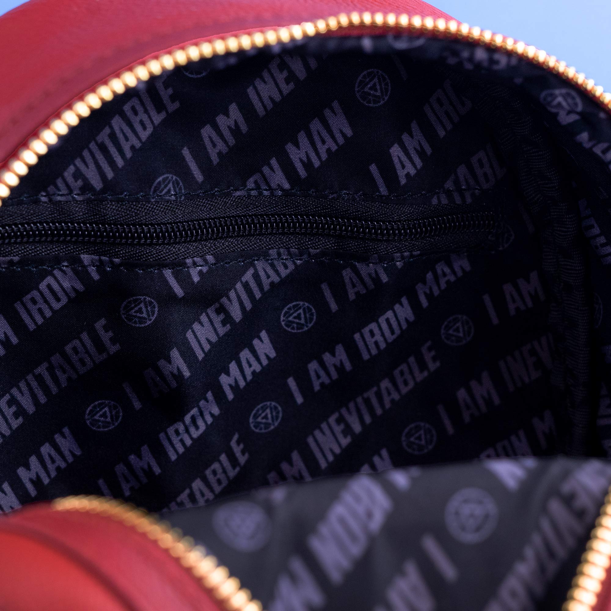 Loungefly x Marvel Infinity Gauntlet Iron Man Cosplay Mini Backpack - Image 5