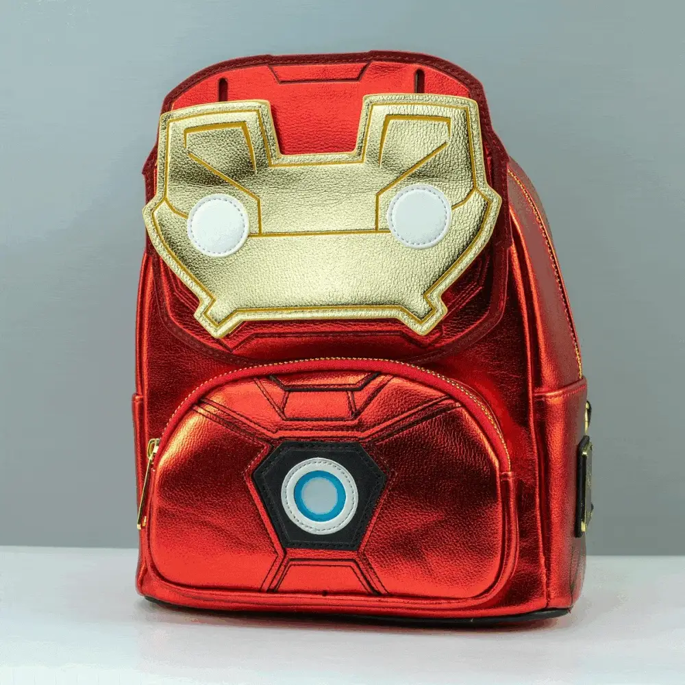 Loungefly x Marvel Iron Man Light Up Mini Backpack - Image 2