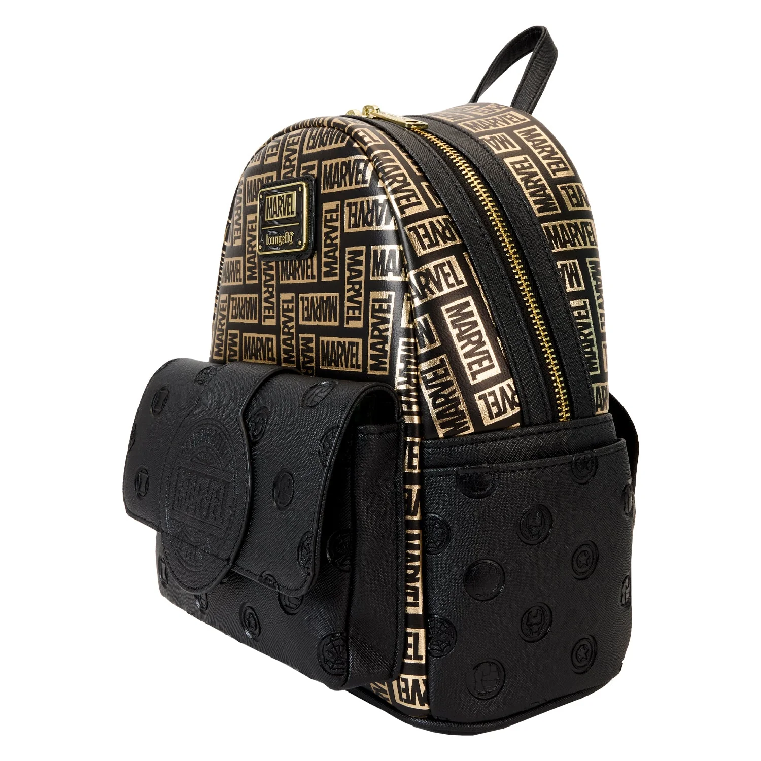 Loungefly x Marvel Logo Classic Mini Backpack - Image 2