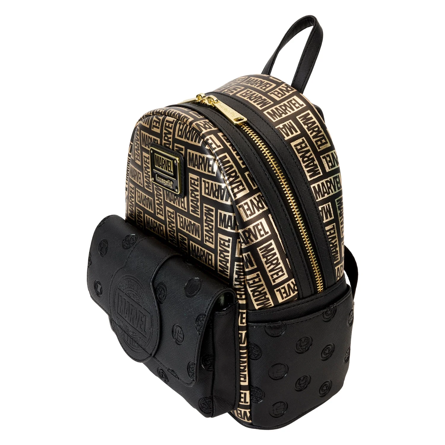 Loungefly x Marvel Logo Classic Mini Backpack - Image 3