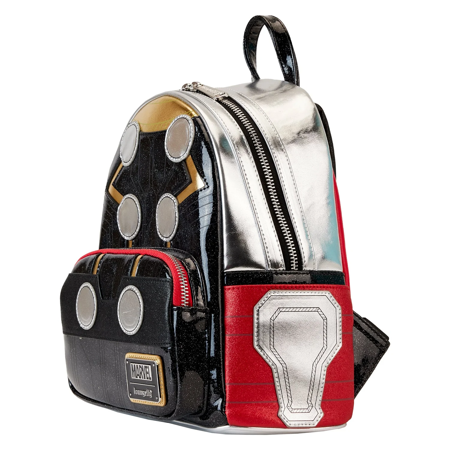 Loungefly x Marvel Metallic Thor Cosplay Mini Backpack - Image 2