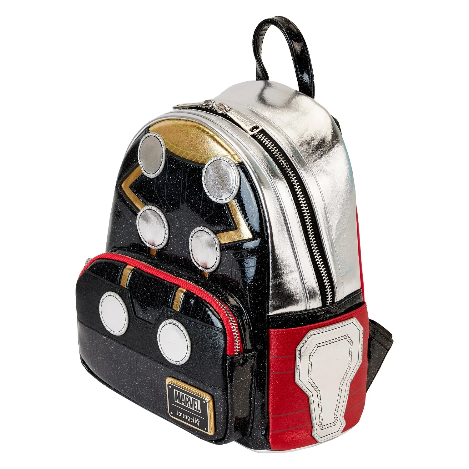 Loungefly x Marvel Metallic Thor Cosplay Mini Backpack - Image 3