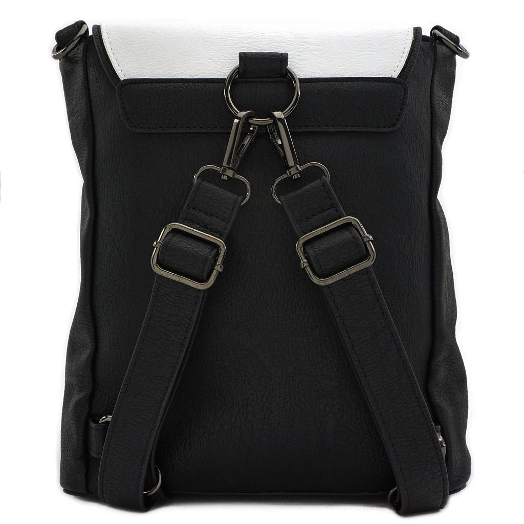 Loungefly x Marvel Punisher Skull Convertible Mini Backpack - Image 3