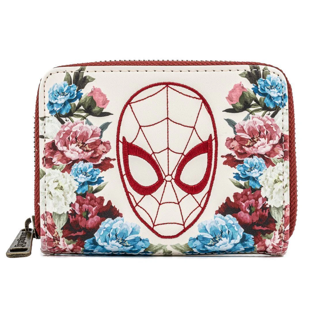 Loungefly x Marvel Spider-Man Floral Purse - Image 3