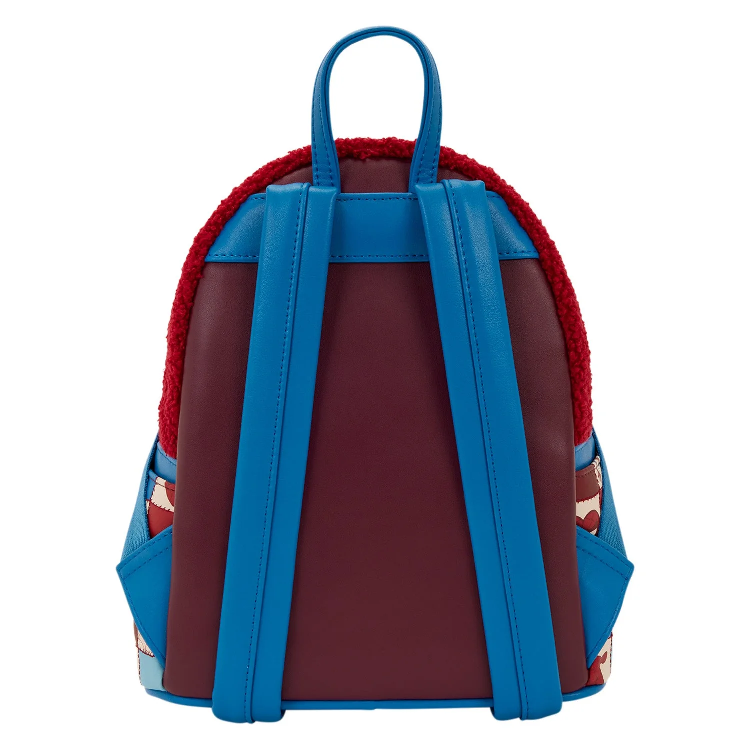 Loungefly x Marvel Spider-Man Sherpa Heart Mini Backpack - Image 2