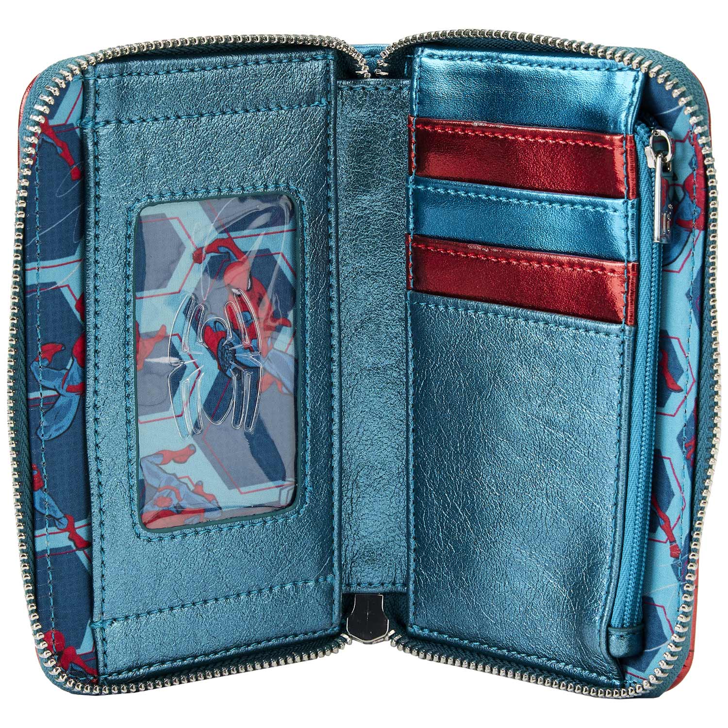 Loungefly x Marvel Spider-Man Shine Cosplay Wallet - Image 4