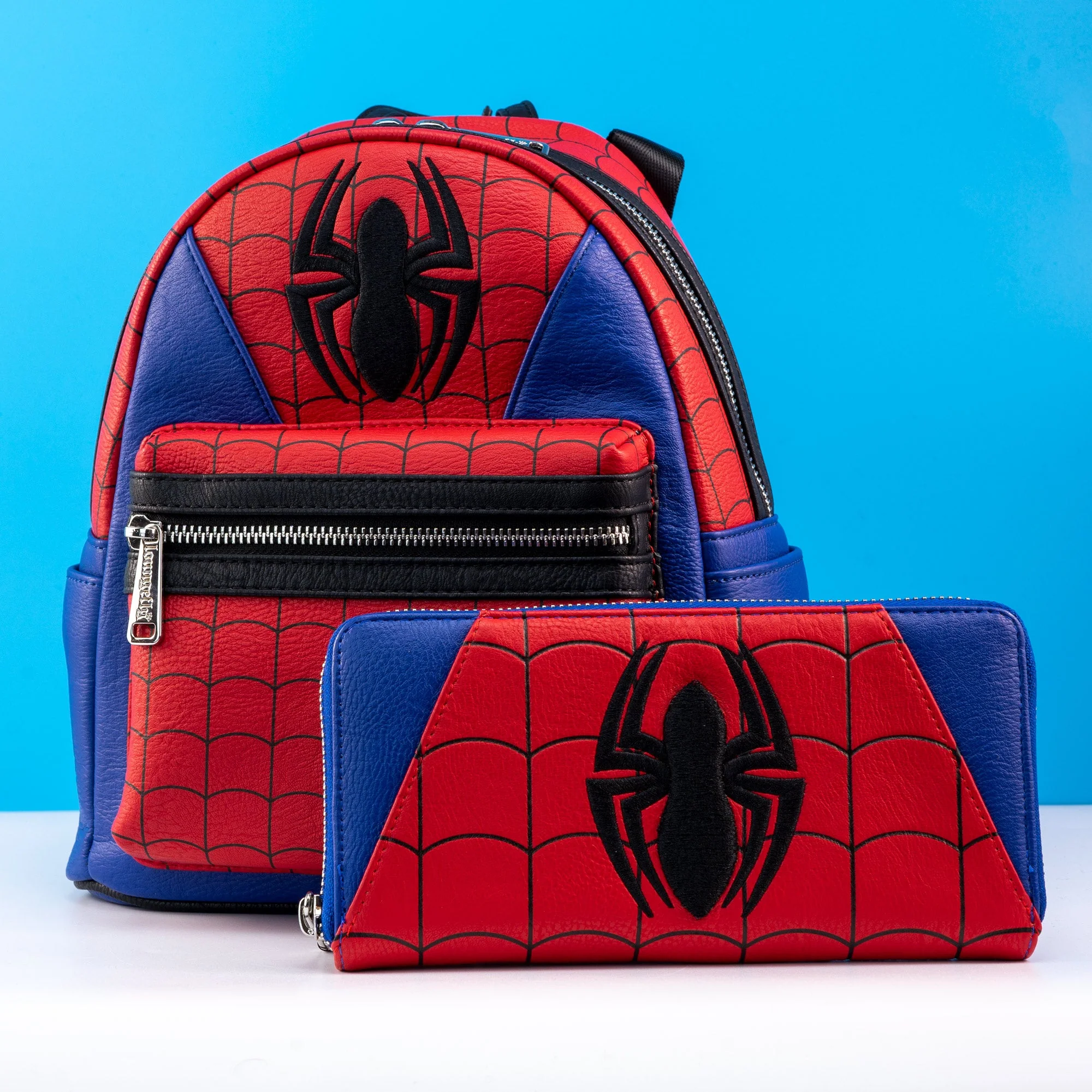 Loungefly x Marvel Spider-Man Suit Cosplay Mini Backpack - Image 5