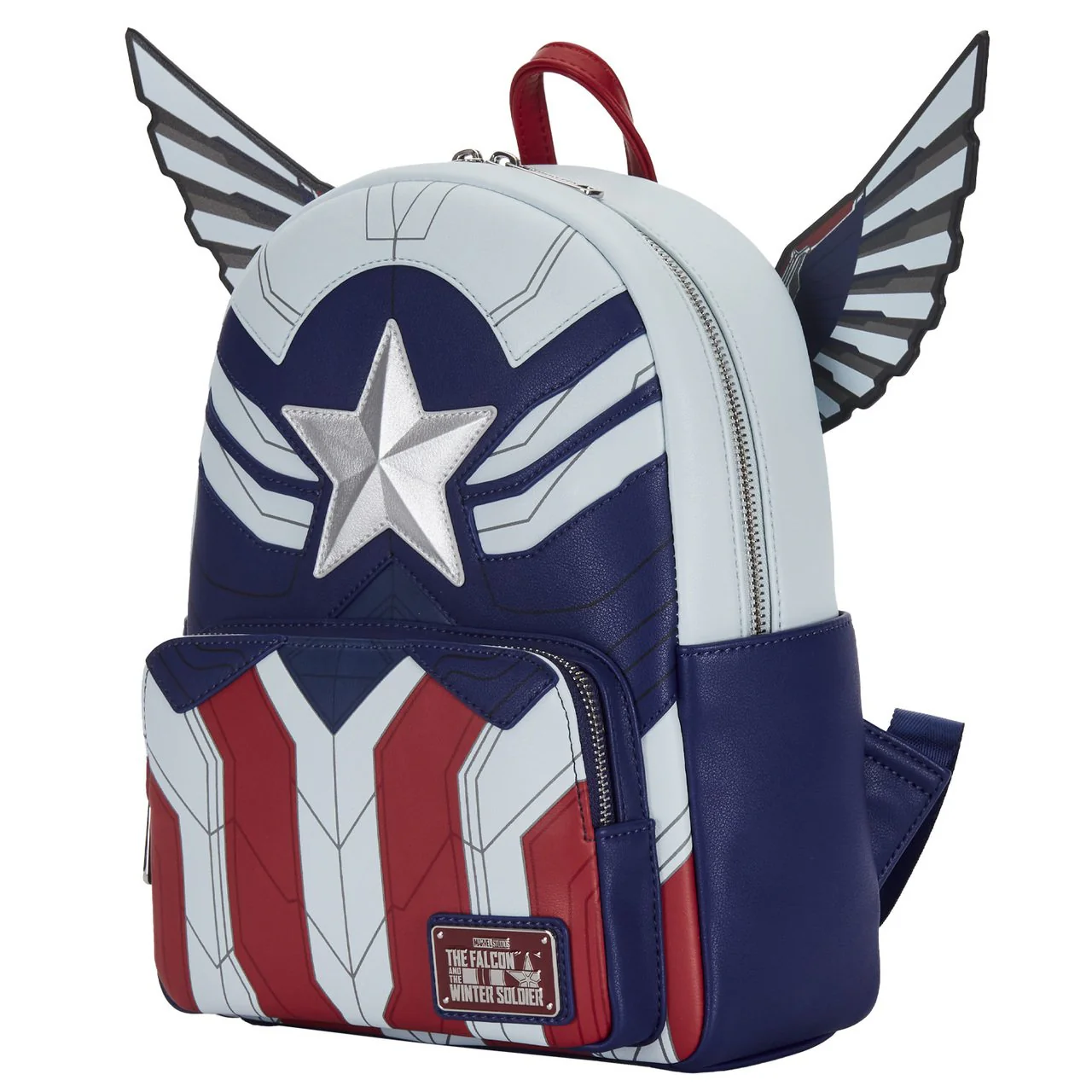 Loungefly x Marvel The Falcon and the Winter Solider Captain Falcon Mini Backpack - Image 2