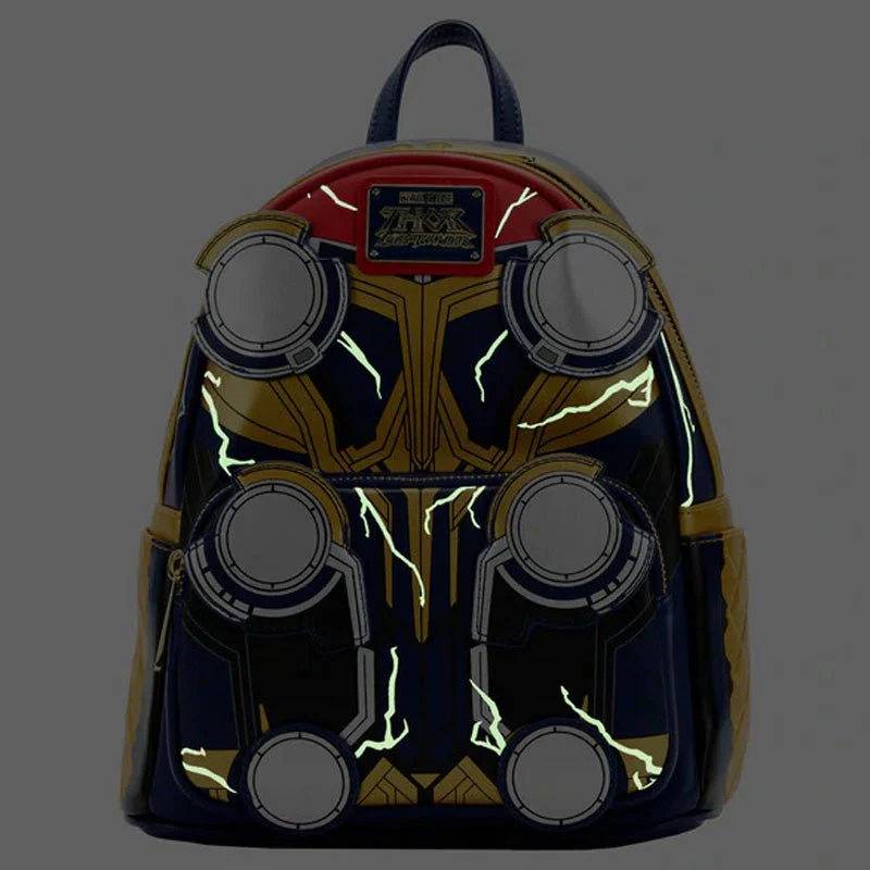 Loungefly x Marvel Thor Love and Thunder Cosplay Mini Backpack - Image 5