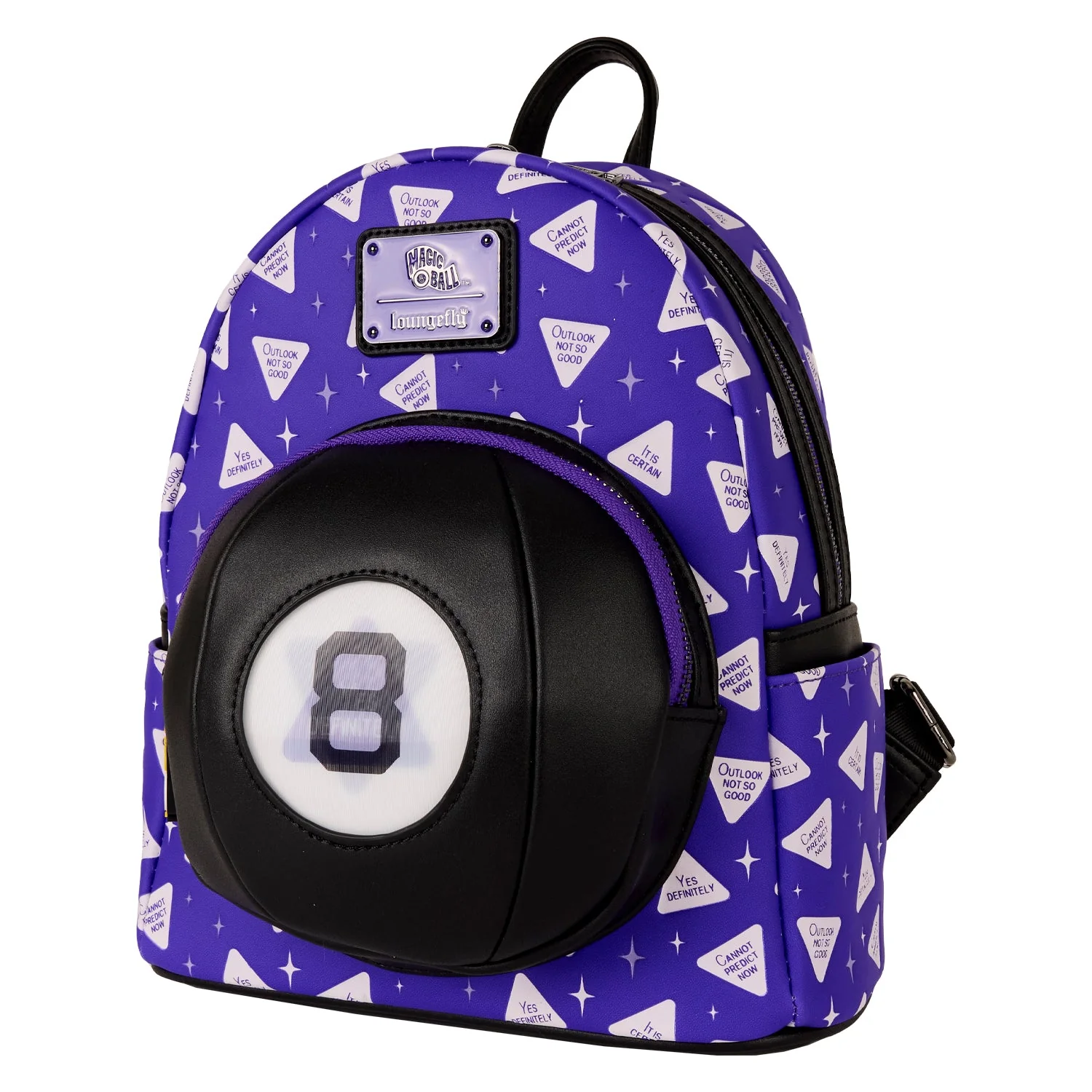 Loungefly x Mattel Magic 8 Ball Mini Backpack - Image 2