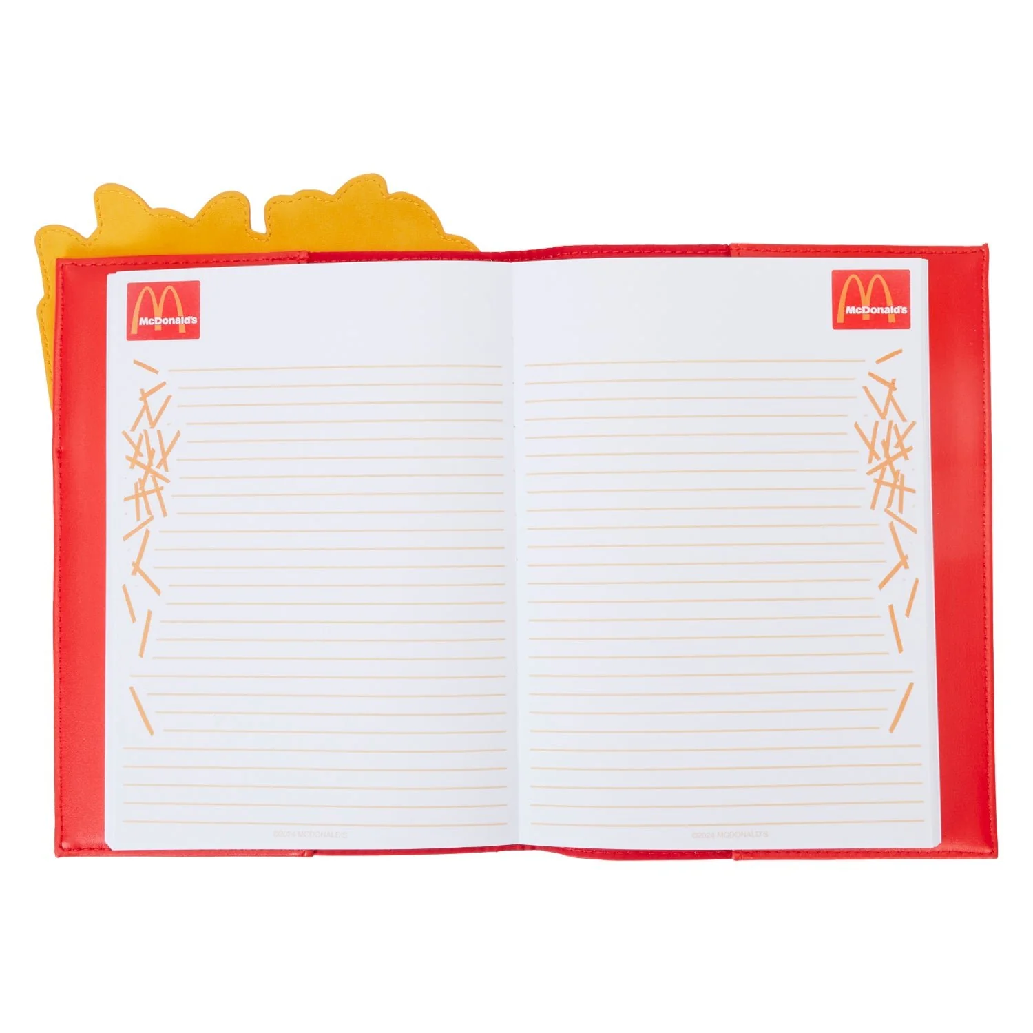Loungefly x McDonalds French Fry Notebook - Image 3