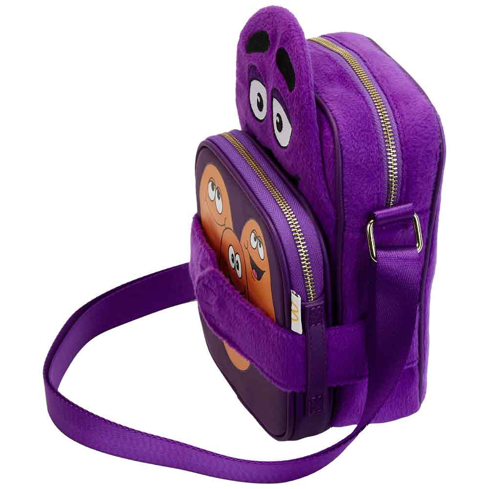 Loungefly x McDonalds Grimace Cosplay Crossbody Bag - Image 5