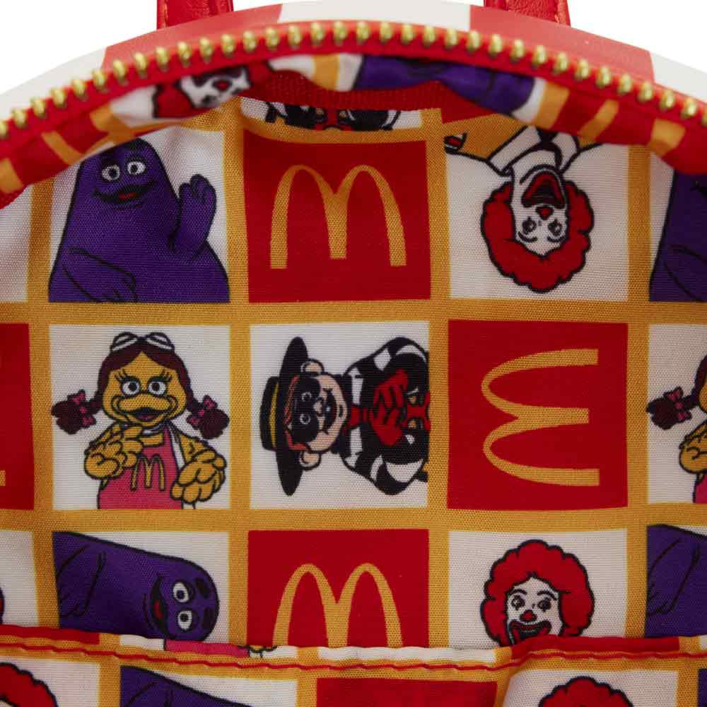 Loungefly x McDonalds Ronald Cosplay Mini Backpack - Image 6