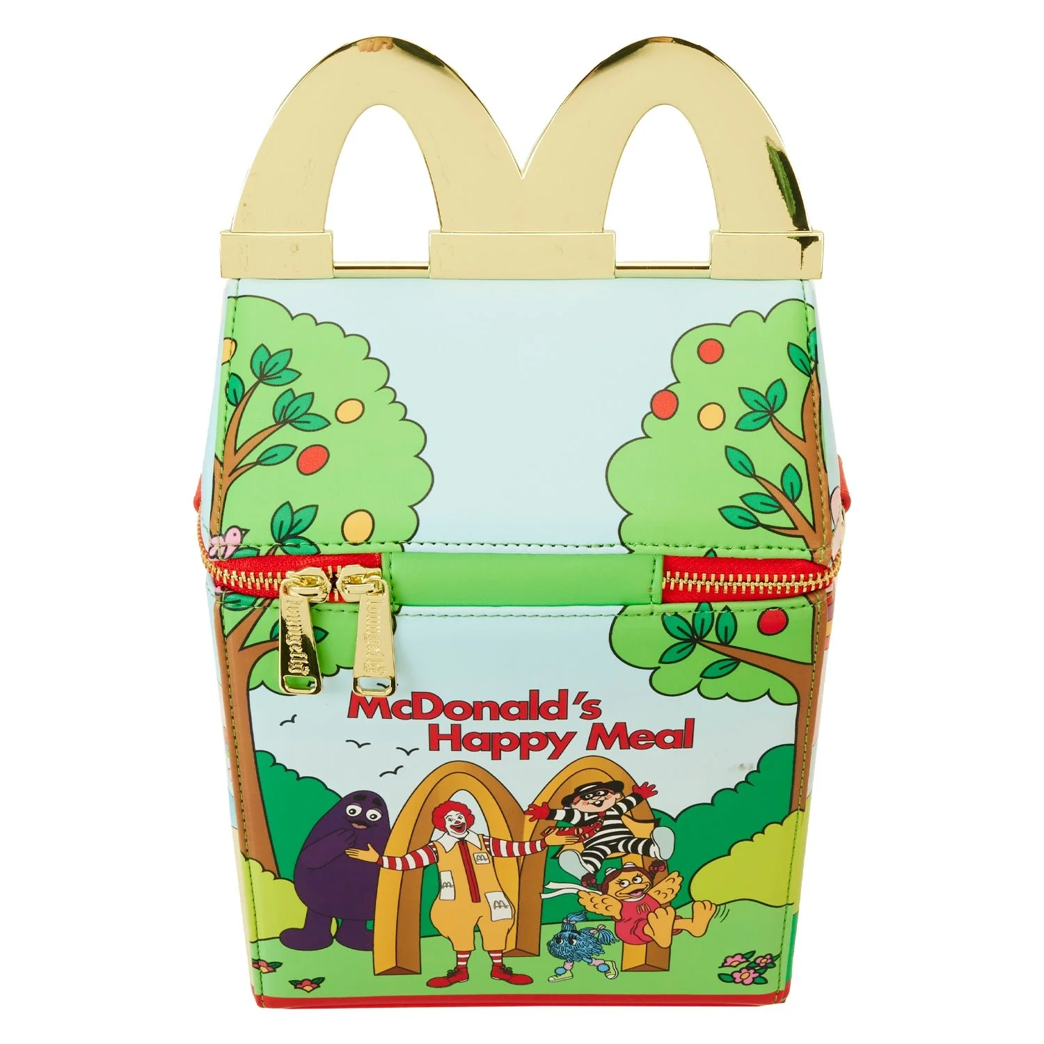 Loungefly x McDonalds Vintage Happy Meal Crossbody Bag - Image 6