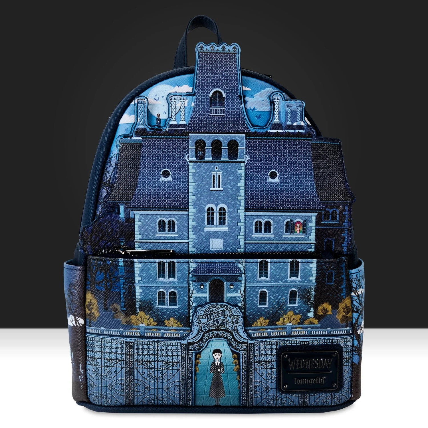Loungefly x Wednesday Nevermore Academy Mini Backpack