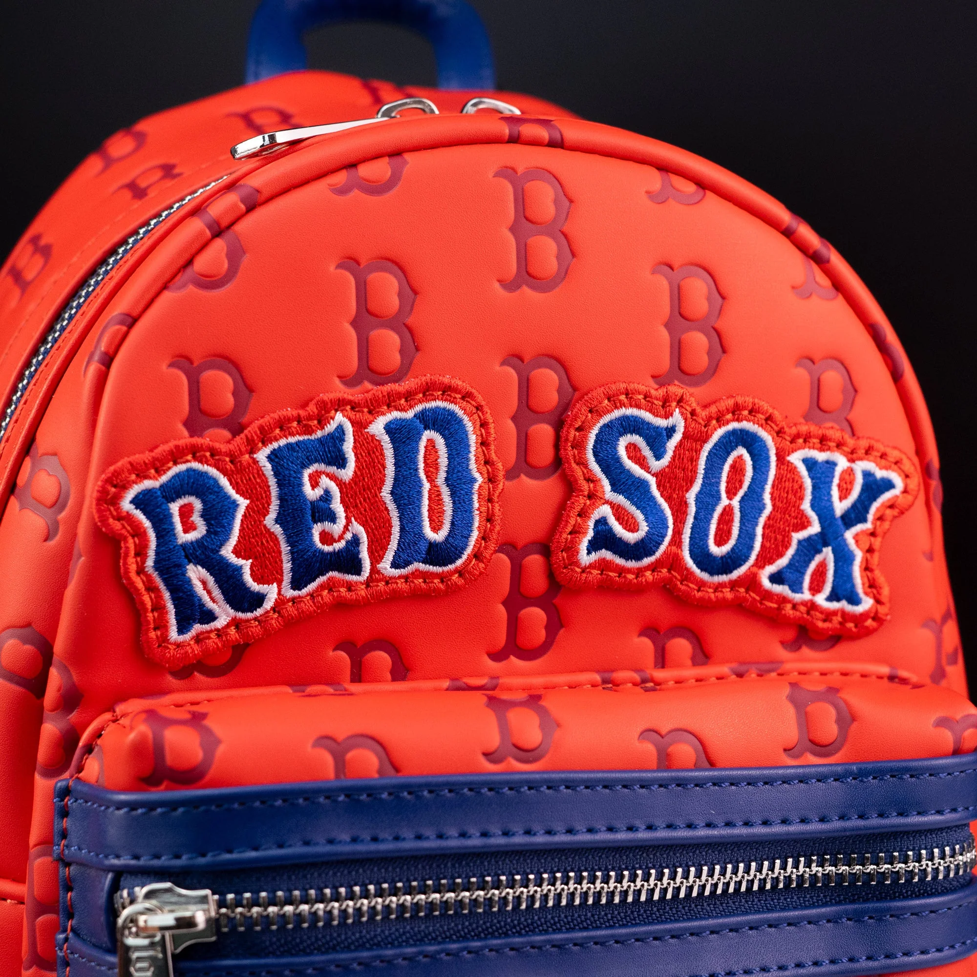 Loungefly x MLB Boston Red Sox Logo Mini Backpack - Image 2