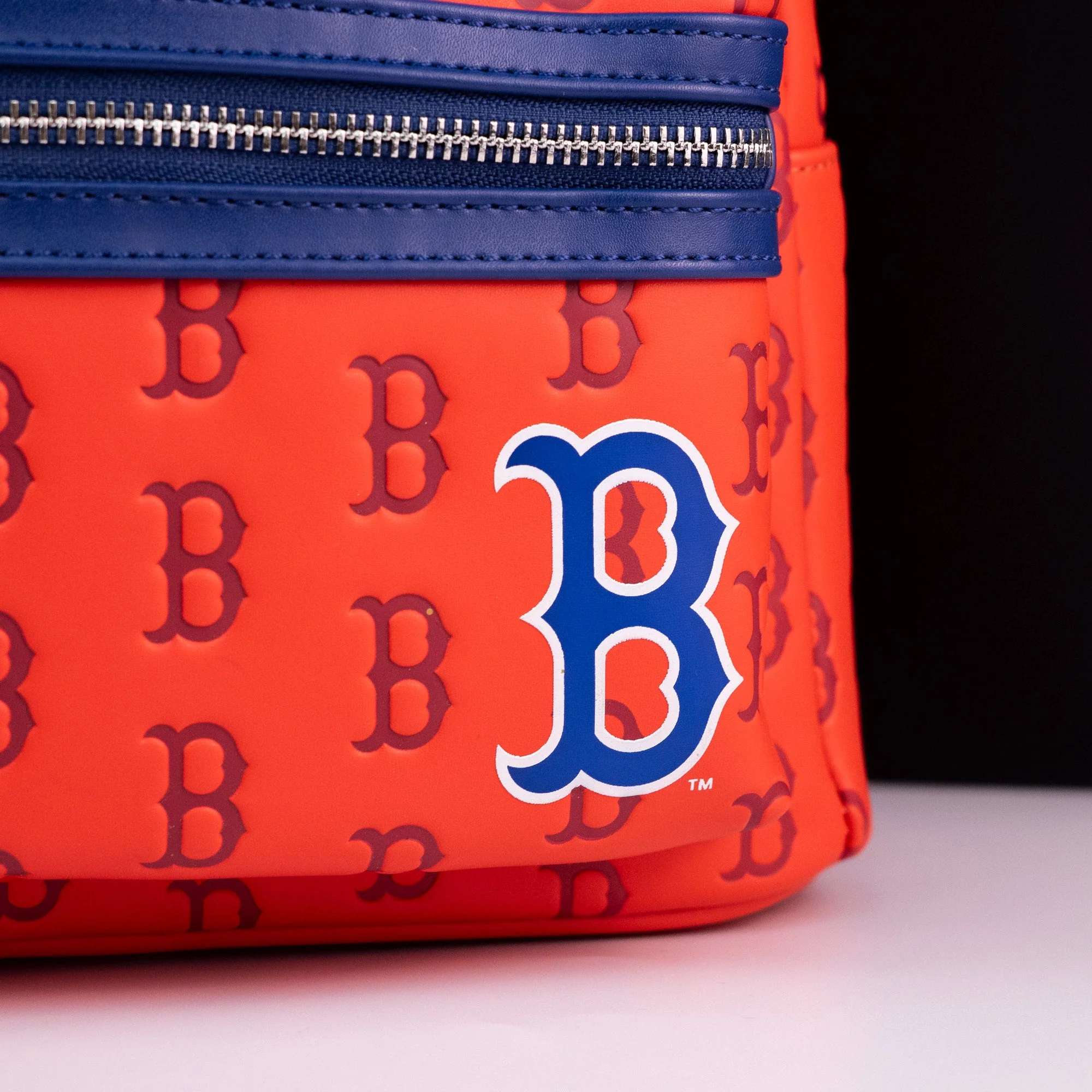 Loungefly x MLB Boston Red Sox Logo Mini Backpack - Image 3