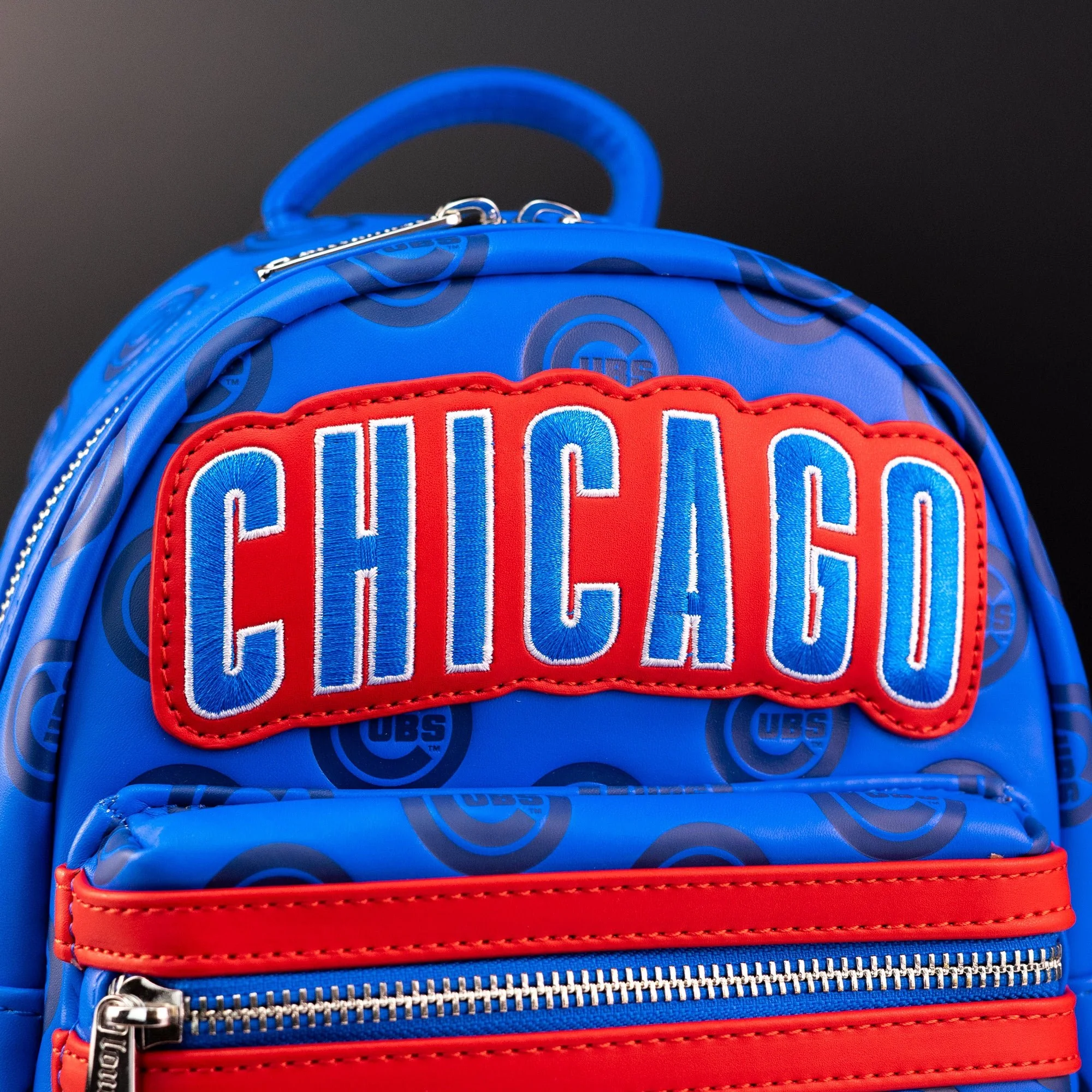 Loungefly x MLB Chicago Cubs Logo Mini Backpack - Image 2