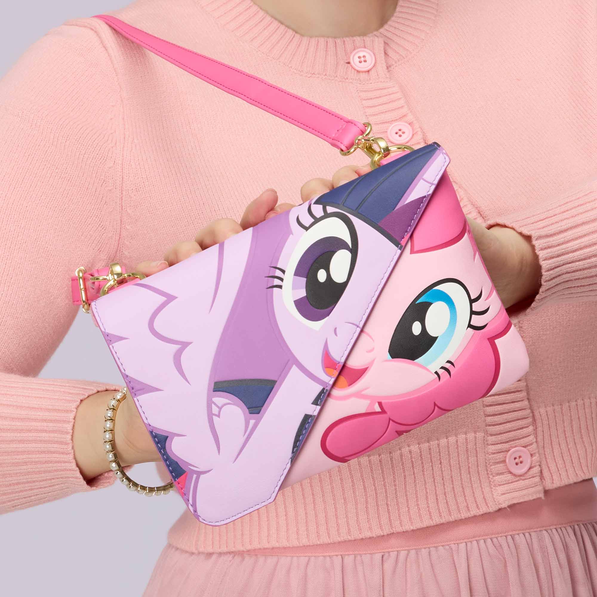 Loungefly x My Little Pony Twilight Sparkle & Pinkie Pie Crossbody Bag - Image 2